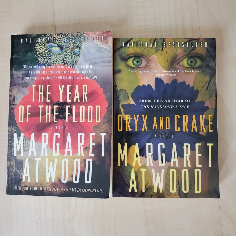 Set of 2 Margaret Atwood Books